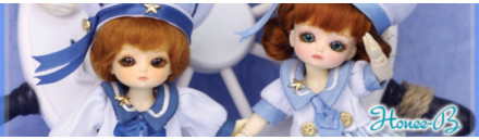 Honee-B BJD dolls by Ruby Red